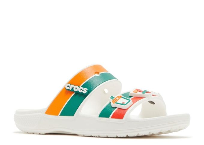 7-Eleven x Klasyczne sandały „Białe”