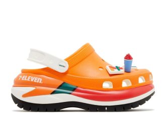 7-Eleven x Mega Crush Clog „Pomarańczowy”