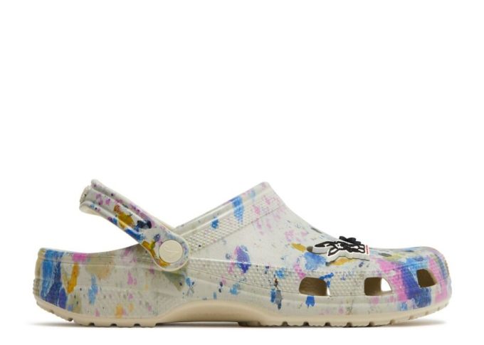 Awake NY x Classic Clog „Paint Drip”