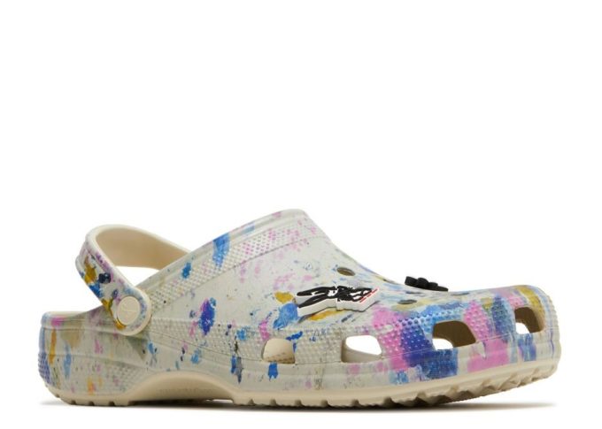 Awake NY x Classic Clog „Paint Drip”