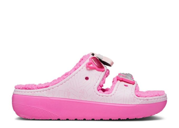 Barbie x Classic Cozzzy Sandal „Electric Pink”