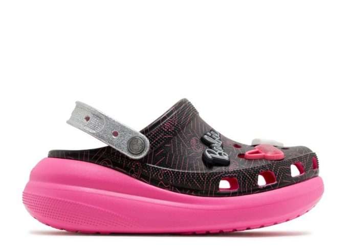 Barbie x Crush Clog „Czarny Różowy”