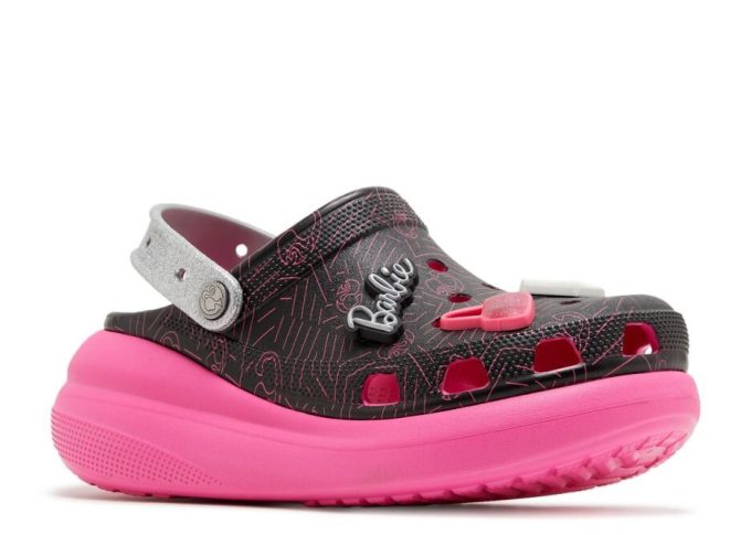 Barbie x Crush Clog „Czarny Różowy”