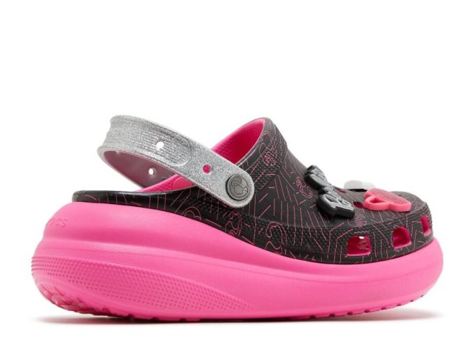 Barbie x Crush Clog „Czarny Różowy”