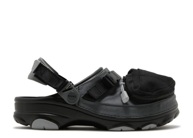 BEAMS x Classic All-Terrain Outdoor Clog w kolorze szaro-czarnym