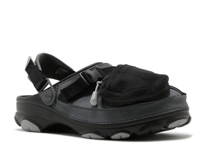 BEAMS x Classic All-Terrain Outdoor Clog w kolorze szaro-czarnym
