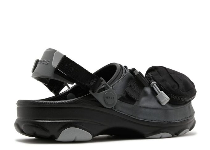 BEAMS x Classic All-Terrain Outdoor Clog w kolorze szaro-czarnym