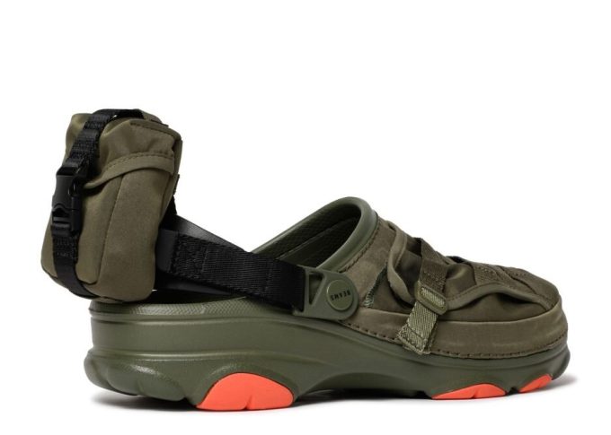 BEAMS x Klasyczne terenowe chodaki wojskowe w kolorze Army Green