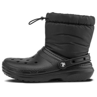Buty Crocs Classic Lined Neo Puff „Czarne” 206630-060