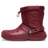 Buty Crocs Classic Lined Neo Puff w kolorze czerwonym 206630-612