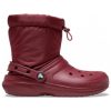Buty Crocs Classic Lined Neo Puff w kolorze czerwonym 206630-612