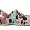 Buty Crocs Classic Pattern, wielokolorowe, z łączeniem, unisex, w kolorze czarno-różowo-zielonym, 206479-928