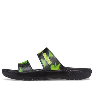 Buty Crocs Soft Sole Black Green Unisex „Black Green” 207283-0GU