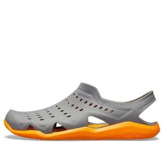 Buty Crocs Swiftwater Wave „Slate Grey Blazing Orange” 203963-0FR