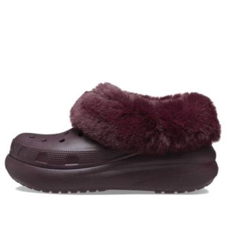 Buty Crocs (WMNS) Furever Crush „Dark Cherry” 208446-6WD