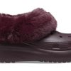 Buty Crocs (WMNS) Furever Crush „Dark Cherry” 208446-6WD