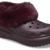 Buty Crocs (WMNS) Furever Crush „Dark Cherry” 208446-6WD