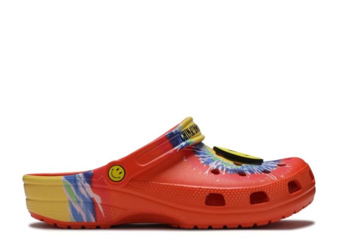 Chinatown Market x Clog „Tie Dye Smiley”