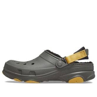 Chodaki Crocs All-Terrian Lined Clogs „Dusty Olive” 207936-3J5