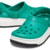 Chodaki Crocs Crocband Full Force w kolorze głębokiej zieleni 206122-3TL