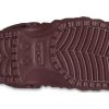 Chłodaki Crocs Lined Geometryczne „Dark Cherry” 210069-6WD