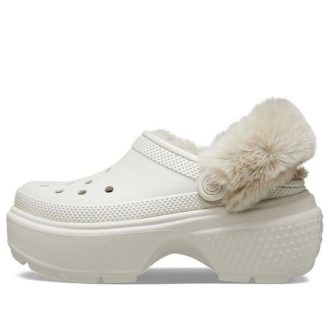 Chodaki Crocs Stomp Lined Clogs „Białe” 208546-160