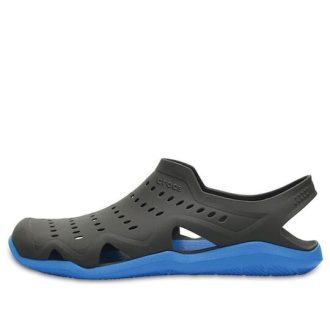 Chodaki Crocs Swiftwater Wave „Czarno-niebieskie” 203963-08U