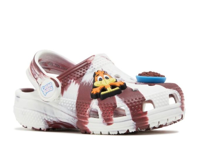Cocoa Puffs x Classic Clog Toddler w stylu „Rise N”