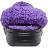Crocs Baya Lined Fuzz Strap Clogs „Black Purple” 20663309V