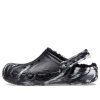 Crocs Baya Lined Marbled Clogs „Black Silver” 208333-0C4