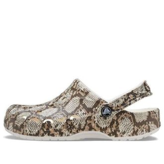 Crocs Baya Seasonal Printed Clogs „Oyster Mushroom” 206230-13T