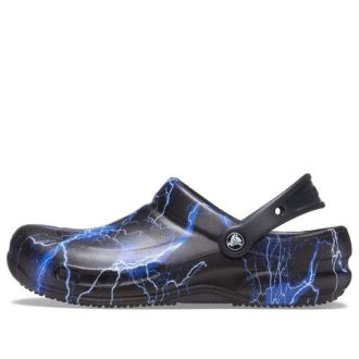 Crocs Bistro Clogs „Black Lightning Bolts” 204044-0GZ