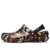 Crocs Bistro Graphic Clogs „Black Multi” 204044-0S3