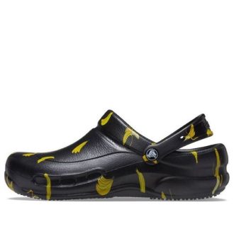 Crocs Bistro Graphic Clogs „Czarno-żółte” 204044-064