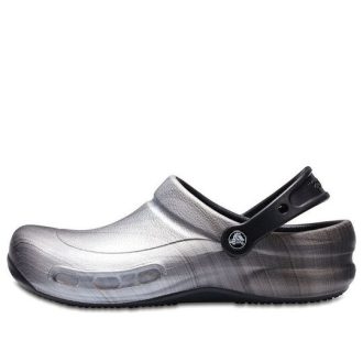Crocs Bistro Graphic Clogs „Silver Black” 204044-041
