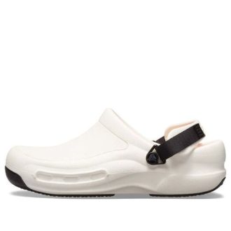 Crocs Bistro Pro Literide Clogs „Biało-czarno-pomarańczowe” 205669-100