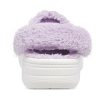 Crocs Classic Baya Lined Fuzz-Strap Clog „White Lila” 206633-577