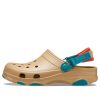 Crocs Classic Clog Beach Shoe Brown Yellow Unisex „Brown Yellow” 206340-265