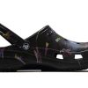 Crocs Classic Clog Casual Oddychające Buty Plażowe Czarne Unisex 206868-001