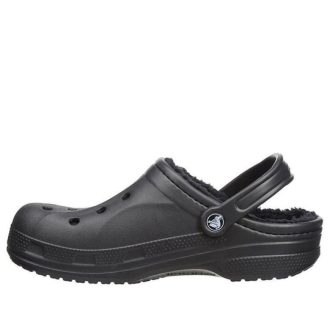 Crocs Classic Clog Casual Stay Warm Shoe Unisex Czarny 203766-060