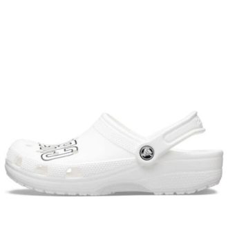Crocs Classic Clog Logo „Białe” 206450-103