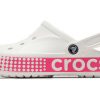 Crocs Classic Clog Oddychające antypoślizgowe buty różowo-białe 206852-100