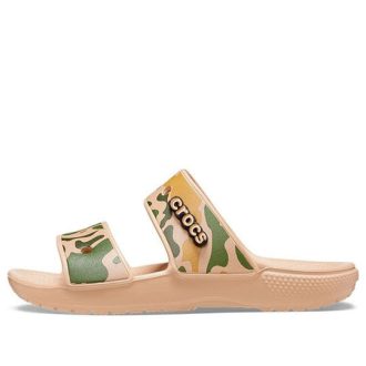 Crocs Classic Croc Printed Camo „Tan Green” 207559-2Y6