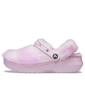 Crocs Classic Fur Sure Clogs Ballerina „Pink White” 207303-6SU