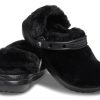Crocs Classic Fur Sure Slip On Clogs „Black” 207303-001