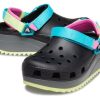 Crocs Classic Hiker Clog „Czarno-niebiesko-żółte” 206772-0C4