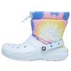 Crocs Classic Lined Neo Puff Boots „Tie Dye Mineral Blue” 207328-002