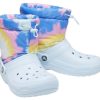 Crocs Classic Lined Neo Puff Boots „Tie Dye Mineral Blue” 207328-002