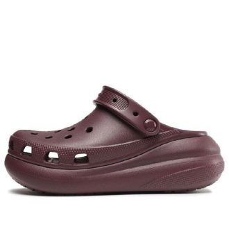 Crocs Classic Mega Crush Clogs „Dark Cherry” 207521-6WD