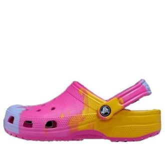 Crocs Classic Ombre Clogs „Różowo-żółto-niebieski” 208275-6UC